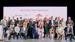 Presents a la Nit Empresarial 2023 de la UEA, amb un reconeixement als 35 anys de Ceina