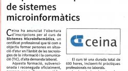 Proper curs ocupacional de sistemes microinformàtics