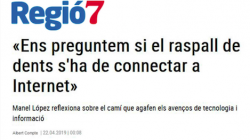 Ens preguntem si el raspall de dents s'ha de connectar a Internet