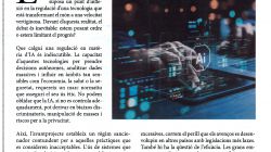 Intel·ligència artificial: regulació o limitació?