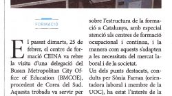 Membres del Busan Metropolitan City Office de Corea visiten Ceina