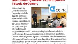 L'Associació Nou Centre Igualada impulsa ''L'Escola de Comerç''