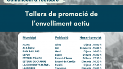 Tallers participatius per a la gent gran del Pallars Sobirà