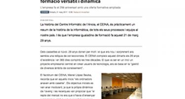 CEINA celebra quasi tres dècades de formació versàtil i dinàmica