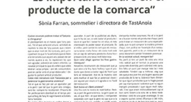 ''És important creure en el producte de la comarca''