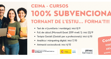 Tornant de l'estiu... Forma't!!!