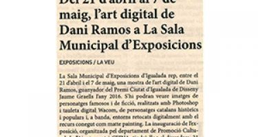 Maig, l'art digital de Dani Ramos a La Sala Municipal d'Exposicions 