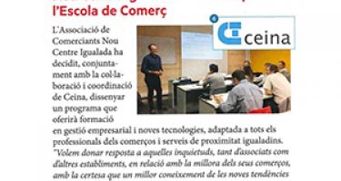 L'Associació Nou Centre Igualada impulsa ''L'Escola de Comerç''