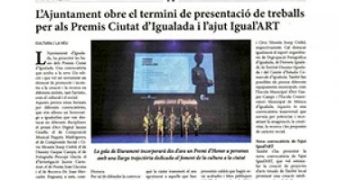 L’Ajuntament d'Igualada i l’empresa Ceina , convoquen el ❝ XXII Premi d’Art Digital Jaume Graells ❞