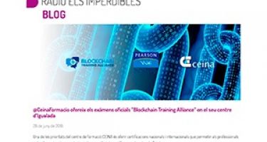 CEINA ofereix els exàmens oficials ”Blockchain Training Alliance” 