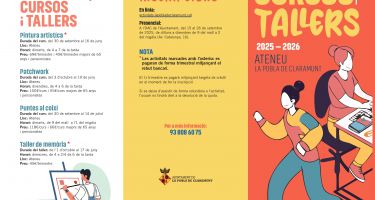 Cursos i Tallers La Pobla de Claramunt 2025