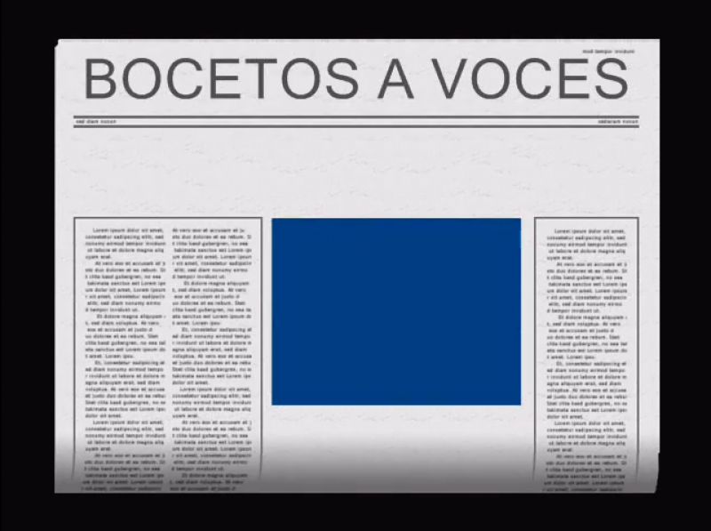 Bocetos a voces