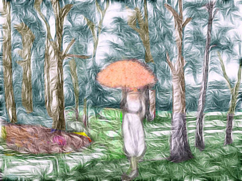 EL BOSQUE AU CRAYON