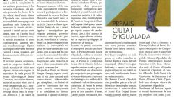 Publicadas las bases de la 31a edición de los Premis Ciutat d'Igualada