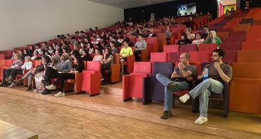 Conferencia sobre inteligencia artificial y salidas laborales, en el marco Formaocupa 2024, en Lleida