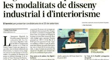 Los 31avos Premis Ciutat d'Igualada incorporan las modalidades de diseño industrial y de interiorismo