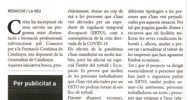 Ceina organiza cursos de formación para afectados por la crisis sanitaria