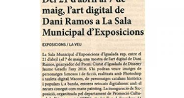 Mayo, el arte digital de Dani Ramos en la Sala Municipal de Exposiciones