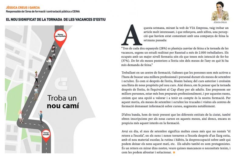 formació despres de les vacances